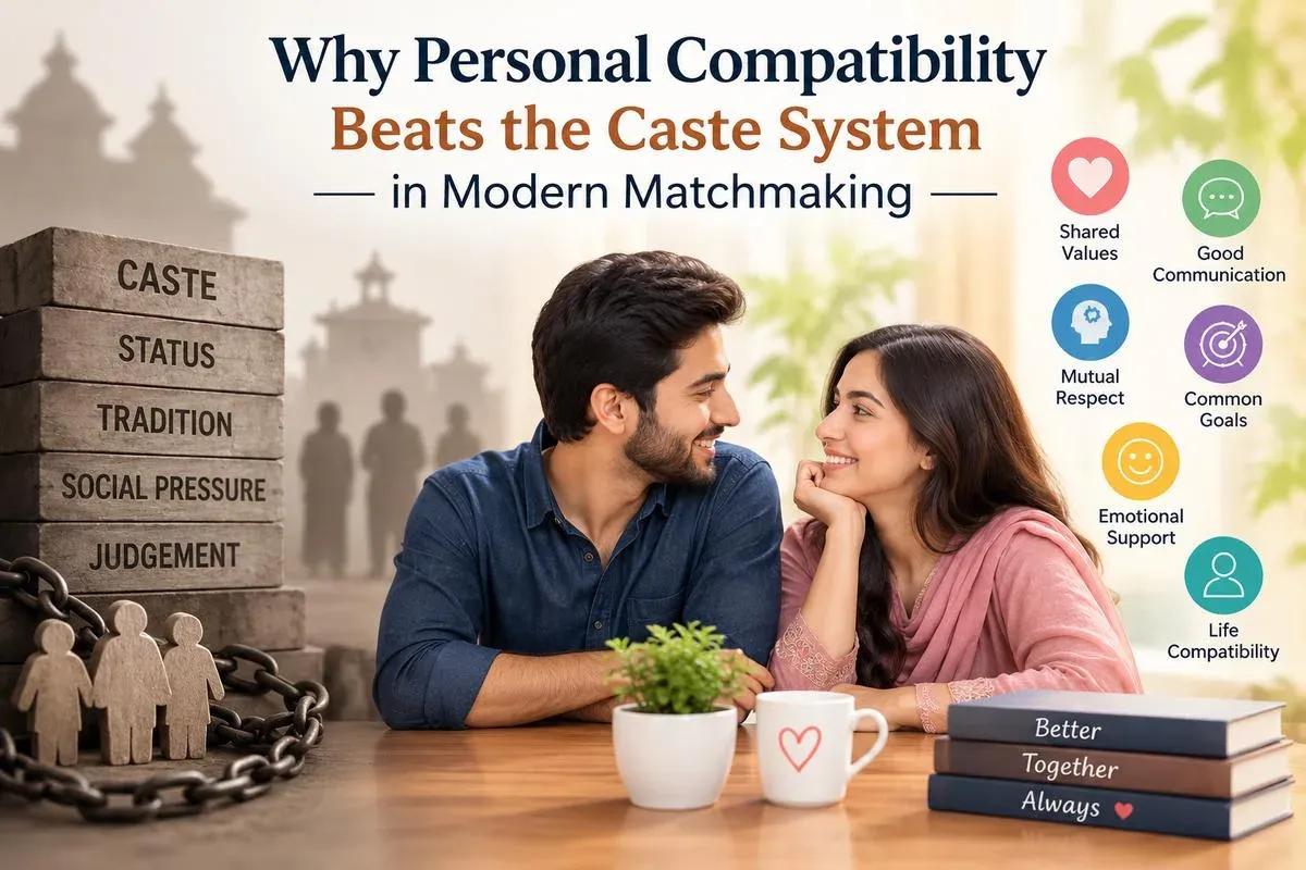 Why Personal Compatibility Beats the Caste System in Modern Matchmaking